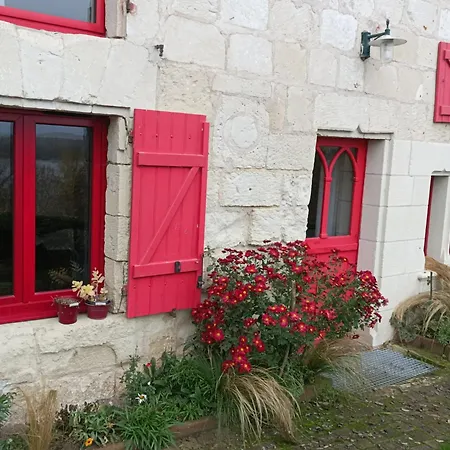 Des Perreyeurs - Maison Troglodyte Avec Vue Sur Loire * 蒙索罗