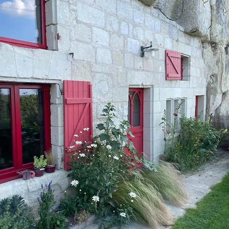 Сasa de vacaciones Des Perreyeurs - Maison Troglodyte Avec Vue Sur Loire *