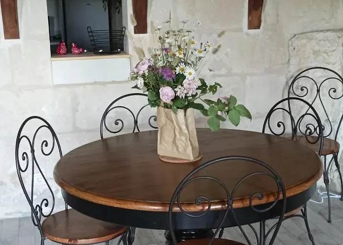 Des Perreyeurs - Maison Troglodyte Avec Vue Sur Loire * مونتسورو