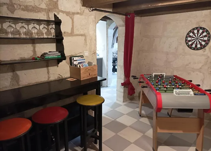 Des Perreyeurs - Maison Troglodyte Avec Vue Sur Loire بيت للعطل مونتسورو